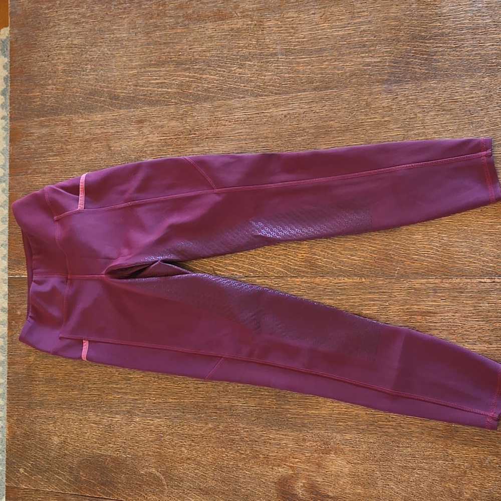 Dover Saddlery Stride Ladies' Magna Full-Seat Tight, Burgundy, Size XS - Picture 2 of 13